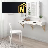 BÀN TRANG ĐIỂM GẮN TƯỜNG ĐƠN GIẢN NHỎ GỌN